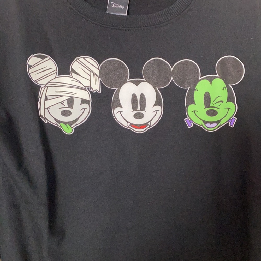 Juniors Mickey Halloween Sweatshirt